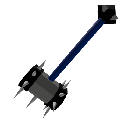 Classic Old Script War Hammer [DOWN] [WHITE SPIKE]