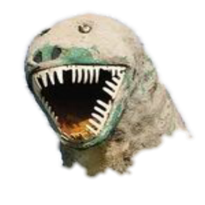 Cursed dinosaur head Roblox decal