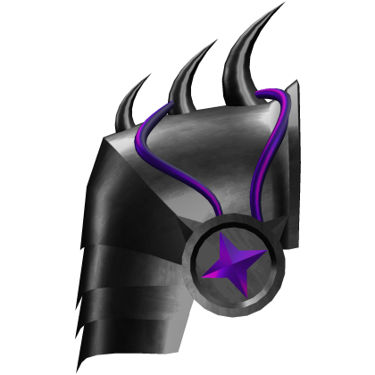 Dark Purple Knight Pauldron (Right)
