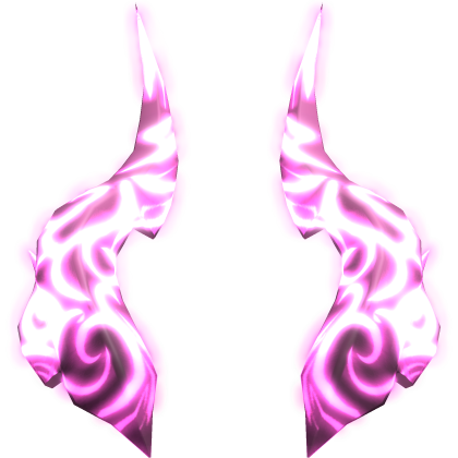 Glowing Pink Demon Horns (Emissive)