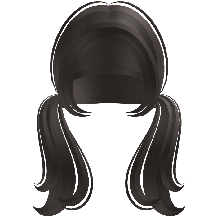 ♡ kawaii pigtails in Ash Brown