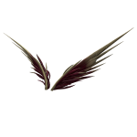 Burgundy Wings of Creme