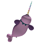 The Cat in the Hat Narwhal Backpack 