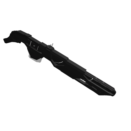 white electric slow rifle