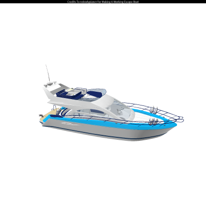 Escape Boat (WORKS!)