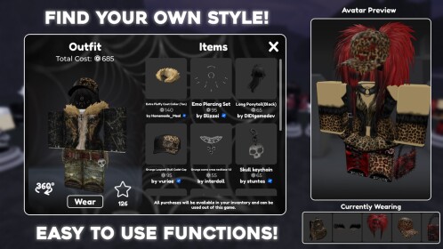 [💰FREE UGC] Male & Female R6 Outfit Ideas