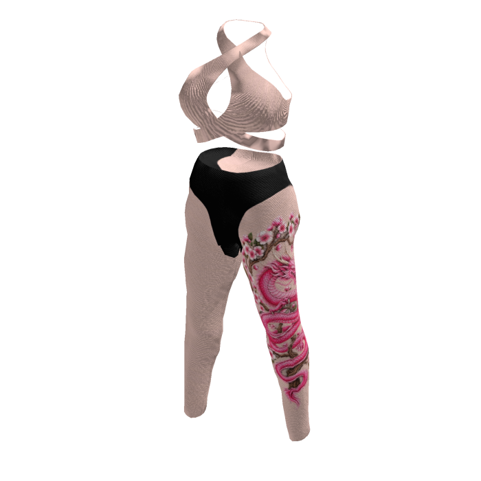 Pantalon Dragon Sakura