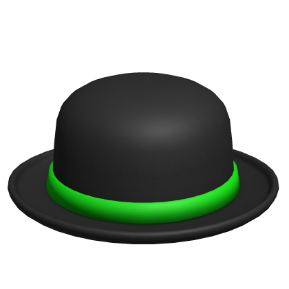 Green Bowler Hat Roblox item