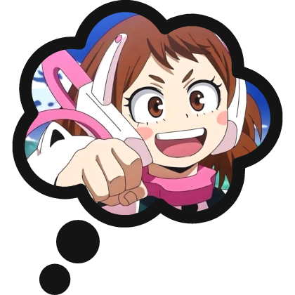 Thinking About Ochako Uraraka My Hero Academia Roblox item