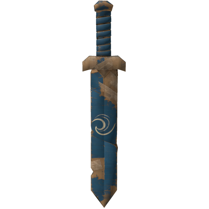cardboard sword