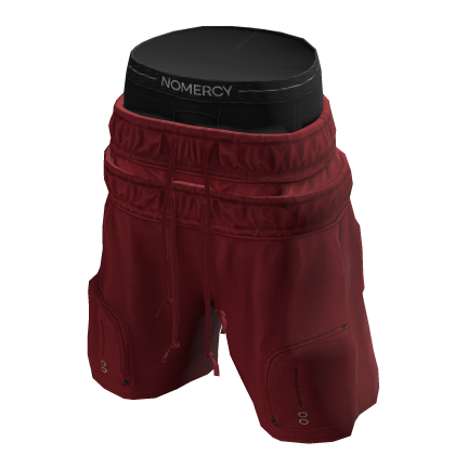 String Shorts - with Boxers (Red) thumbnail