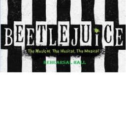 Beetlejuice The Musical Rehearsal Hall