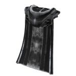🖤 Black Luxurious Cape of Turmoil