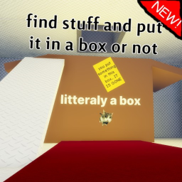 find stuff and put it in a box or not. [BETA]