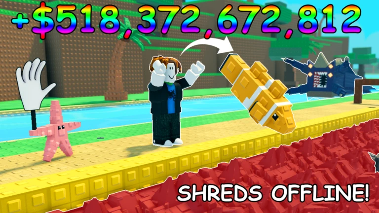 Shred A Fish! 🗑️🐟
