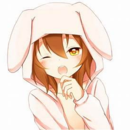 Kawaii Bunny Hoodie Yawn <3 Roblox decal