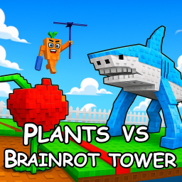[🌻] PLANTS VS BRAINROT TOWER
