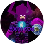 50000 KOs Roblox badge thumbnail