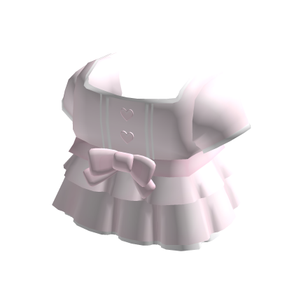 ꒰♡꒱ adorable pink baby doll dress top