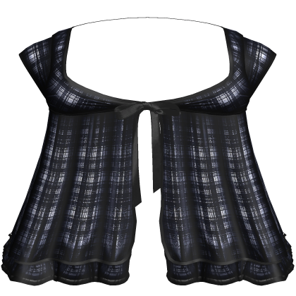 Cute Black Blue Top Gothic Doll Dress 
