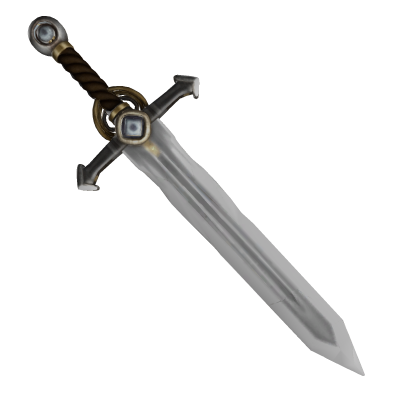 Classic Steel Knight Sword Roblox item
