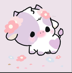 Cow twins cookie and milky