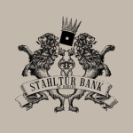 Stahltür Bank