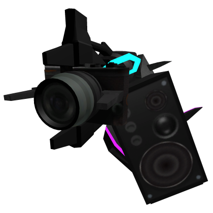 Left Big T.R.I Titan Speaker + Cam Cannons [Glow] Roblox item