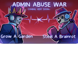 Grow a garden vs steal a brain rot hang out (beta)