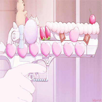 Pastel Anime Gun. +*. Roblox decal