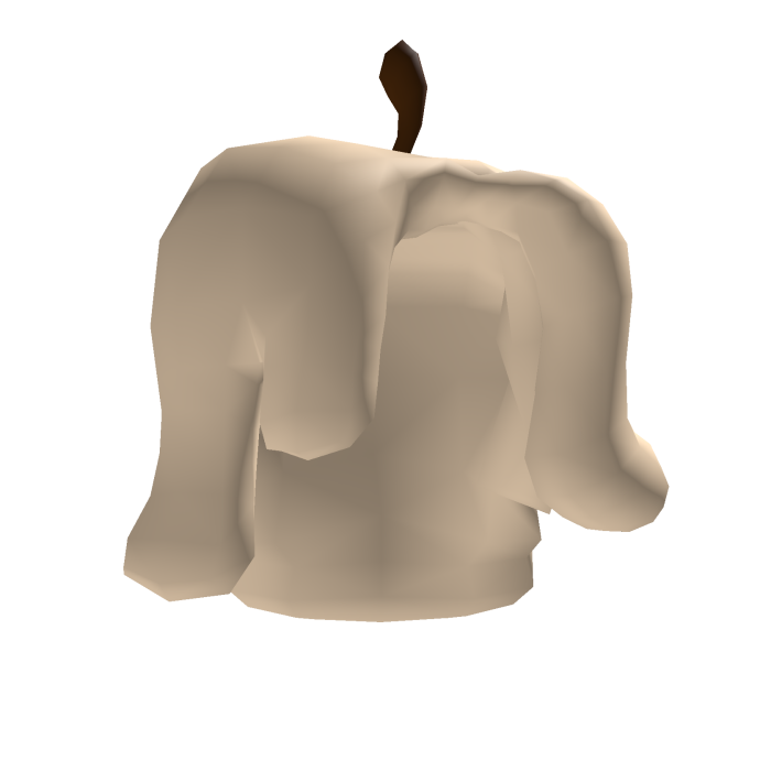 Beige Candle Wax Hair