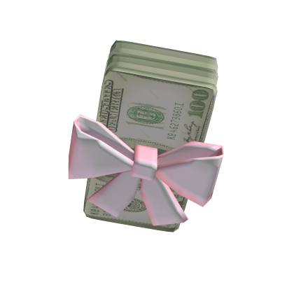 holdable cutesy money stack