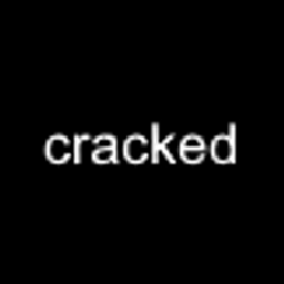 cracked