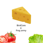 BirdCore x Frog army