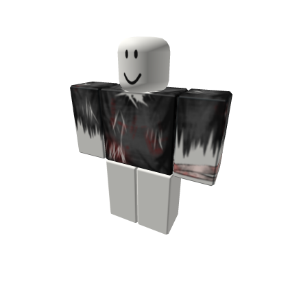 Scary Bloody Black Torn Up Shirt Roblox NoFilter