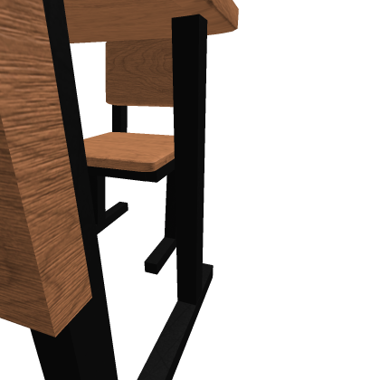 school desk and chairs