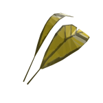 Golden Leaf Feather Thing