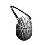 ✅ Christofle - Silver quilted bag