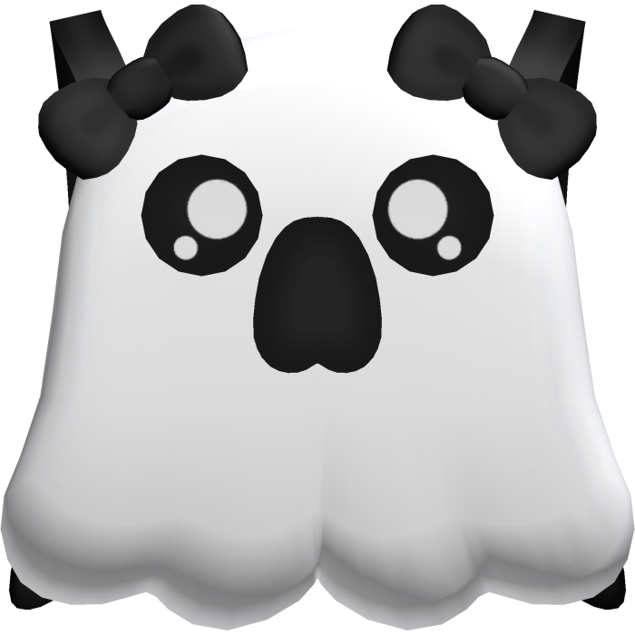halloween | cute little scared ghost backpack(3.0)