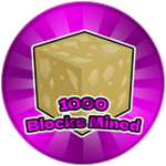 1,000 Blocks Mined