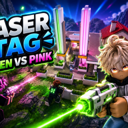 Laser Tag Green VS Pink