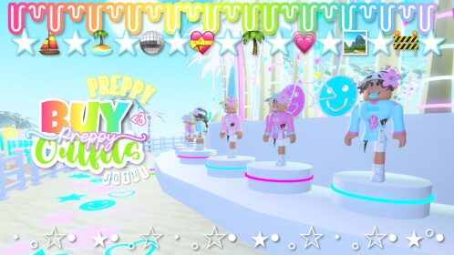 [NEW] Preppy Outfits Con! (Preppy's Desings) 🌈✈️