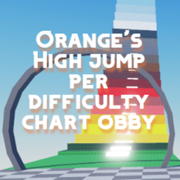 Orange's High Jump Per Difficulty Chart Obby