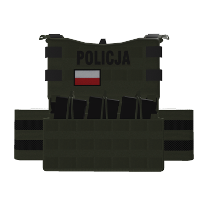 Polish Police Tactical Olive Plate Carrier V3 Roblox item