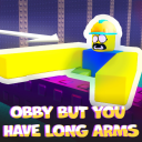 Obby but you have long arms