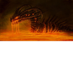 Lava blood dragon