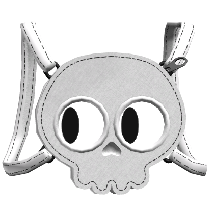 [Animated] Black Skull Backpack Following Eyes 1.0