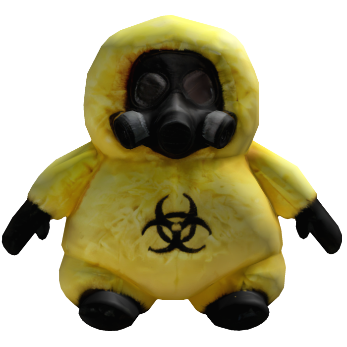 Cutesy Backrooms Hazmat Plushie