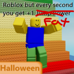 Roblox but you get fatter [🎃!]