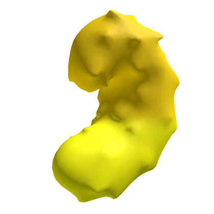 Yellow Big Fluffy Tail
